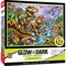 Hidden Images Dinosaur Valley 500 Piece Jigsaw Puzzle T-Rex Dinosaurs Scene